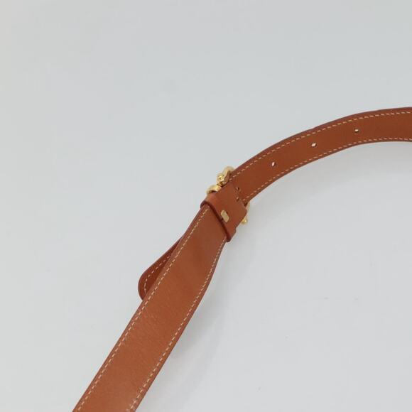 CELINE Macadam Canvas Shoulder Bag Pvc Brown Gold - Picture 8 of 12